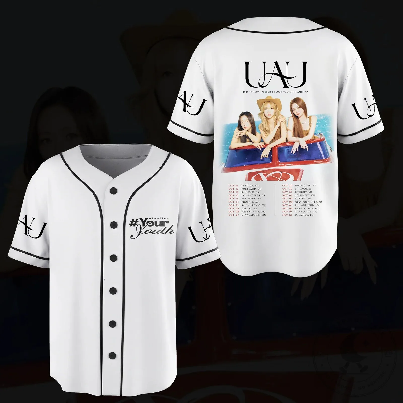 First UAU Dreamcatcher Fancon Your Youth Baseball Jersey for Fans
