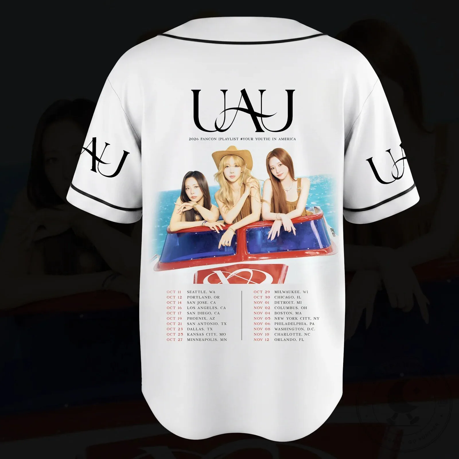 First UAU Dreamcatcher Fancon Your Youth Baseball Jersey for Fans 8 First UAU Dreamcatcher Fancon Your Youth Baseball Jersey for Fans