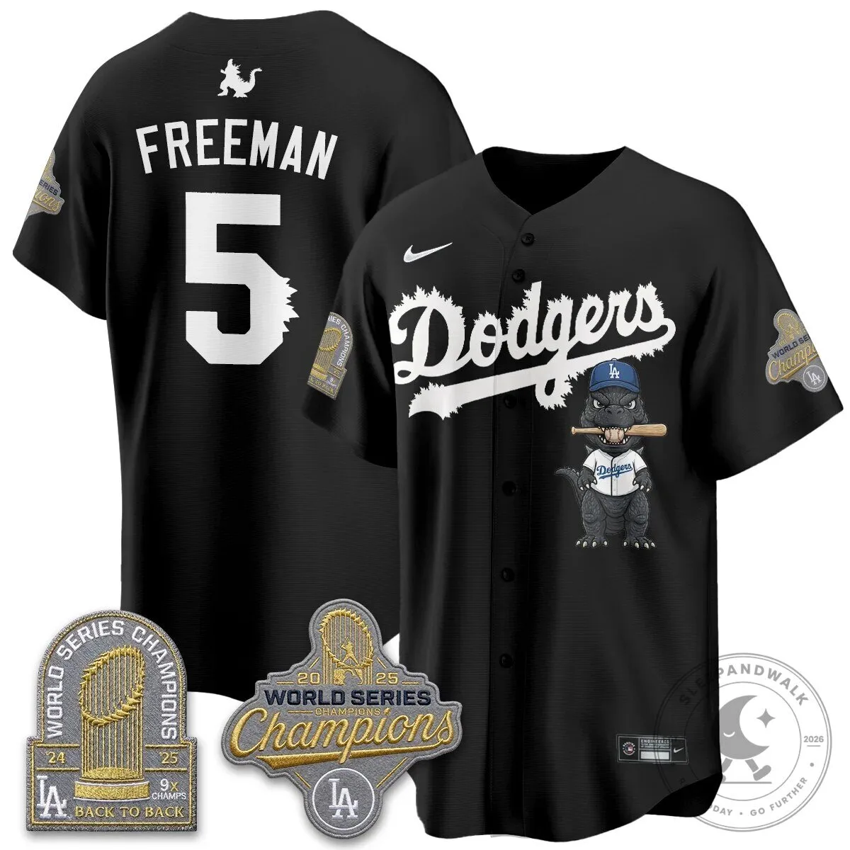 Shohei Ohtani Los Angeles Dodgers Godzilla Baseball Jersey 63 Shohei Ohtani Los Angeles Dodgers Godzilla Baseball Jersey