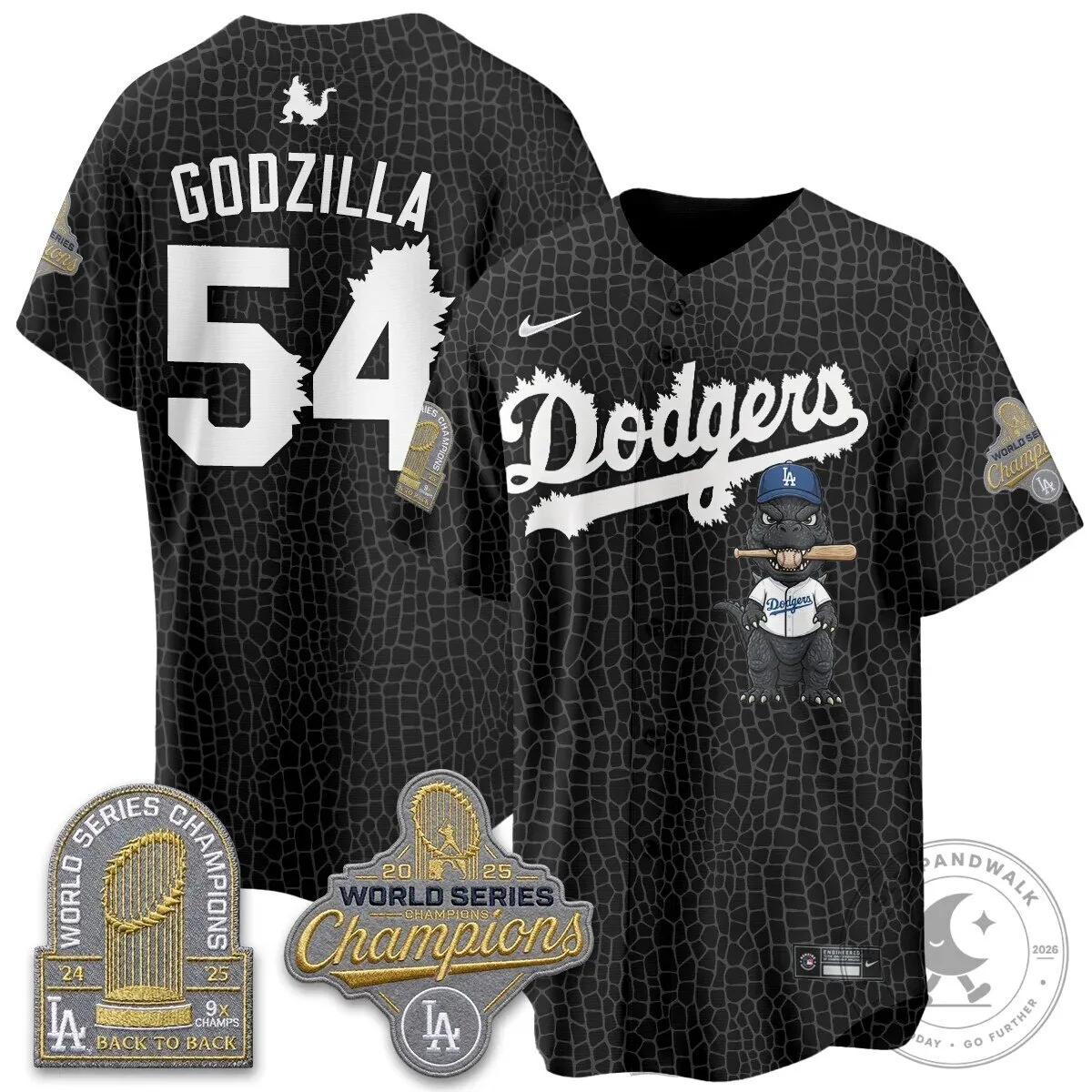 Shohei Ohtani Los Angeles Dodgers Godzilla Baseball Jersey 91 Shohei Ohtani Los Angeles Dodgers Godzilla Baseball Jersey