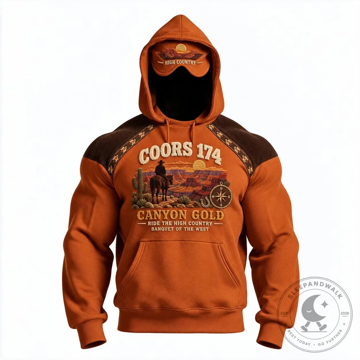 Coors Canyon Gold High Country Ride The High Country Banquet Of The West Hoodie