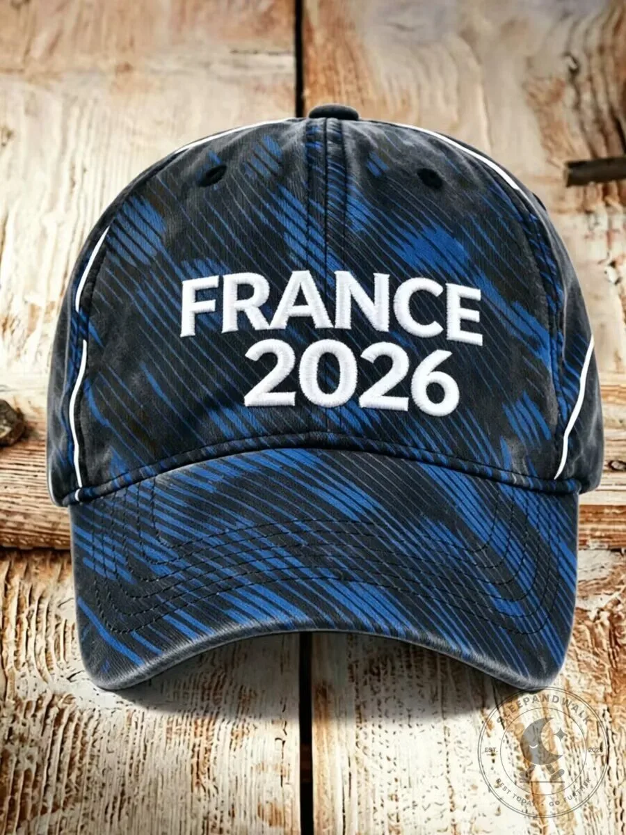 France Football 2026 World Cup Baseball Cap Hat