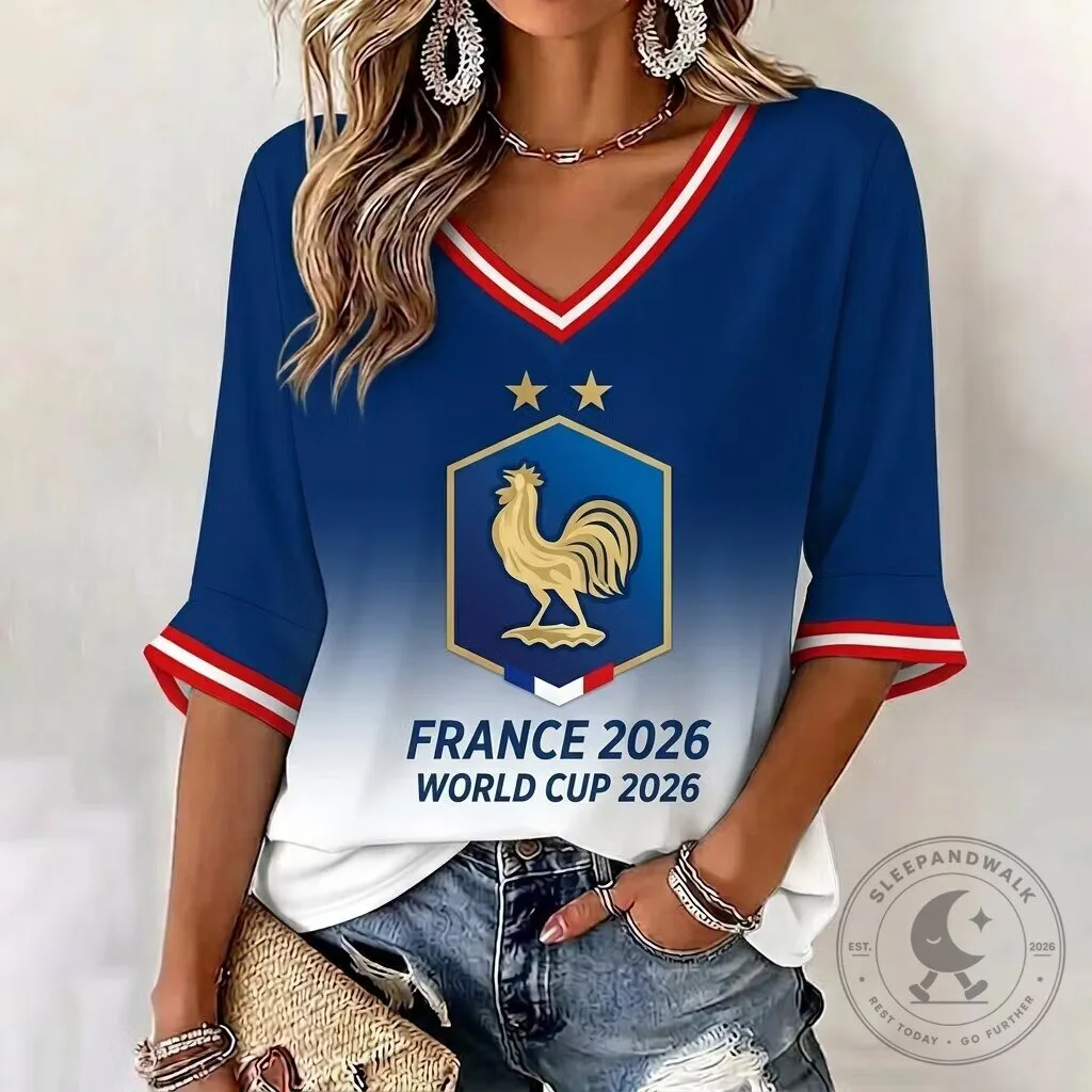 Women's France Football Jersey