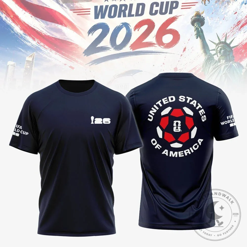 USA Soccer World Cup 2026 United States of America Fan T-Shirt