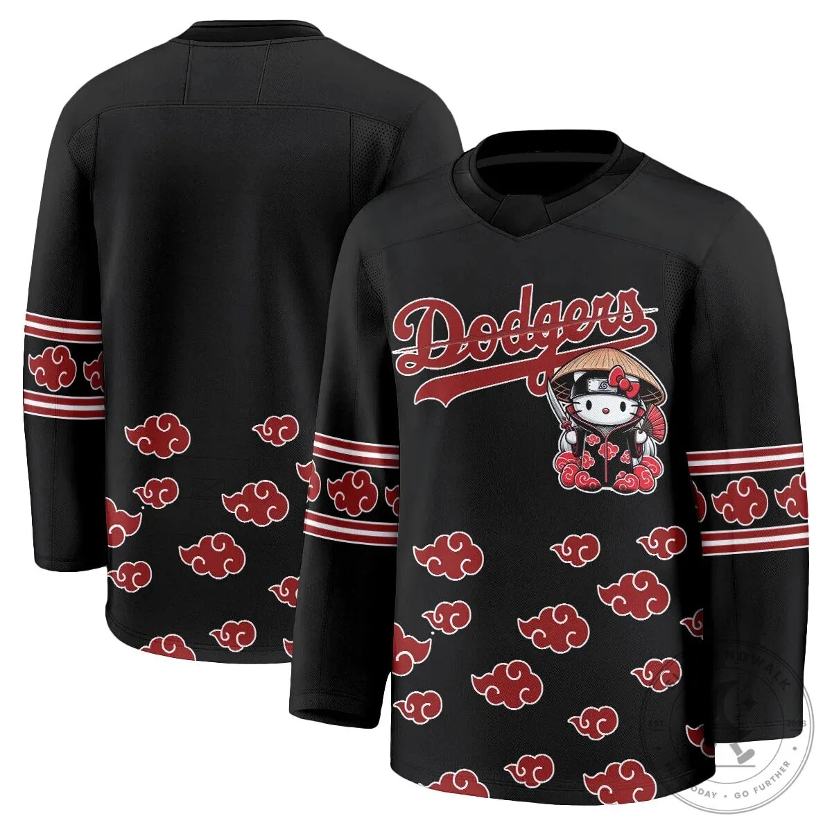 Shohei Ohtani Los Angeles Dodgers Hello Kitty Akatsuki Anime Hockey Jersey 67 Shohei Ohtani Los Angeles Dodgers Hello Kitty Akatsuki Anime Hockey Jersey