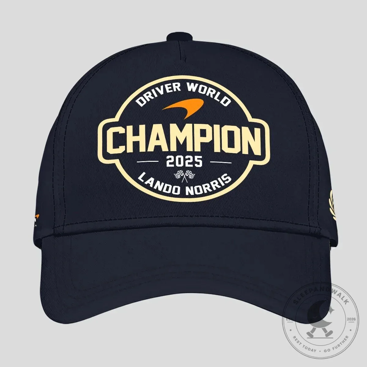 Lando Norris 2025 Formula 1 World Champion McLaren Racing T-Shirt 12 Lando Norris 2025 Formula 1 World Champion McLaren Racing T-Shirt
