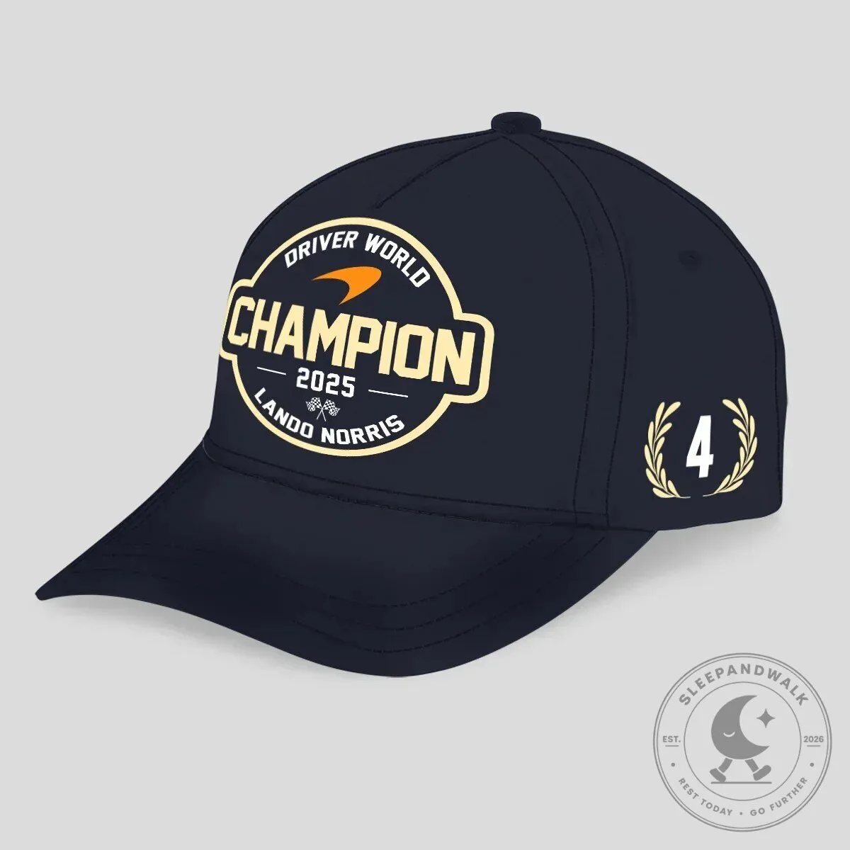 Lando Norris 2025 Formula 1 World Champion McLaren Racing T-Shirt 13 Lando Norris 2025 Formula 1 World Champion McLaren Racing T-Shirt