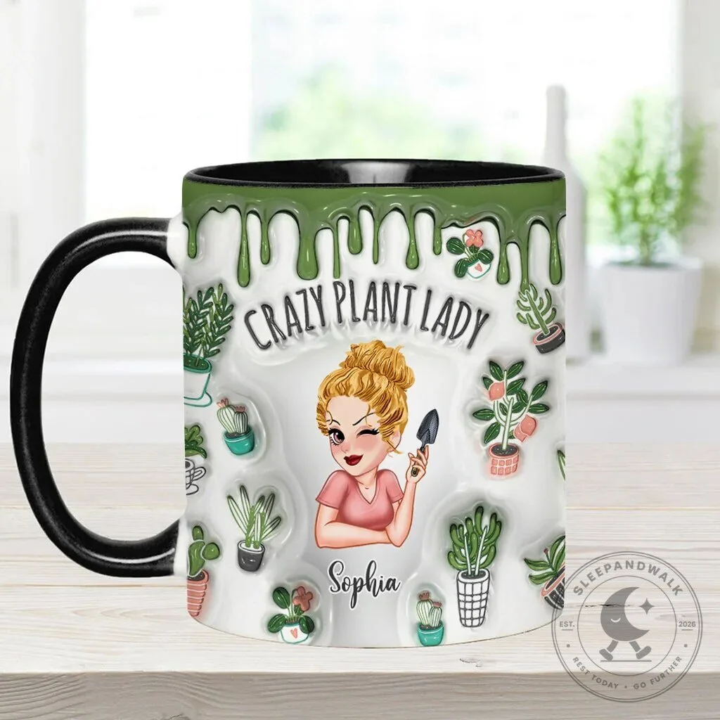 Crazy Plant Lady Personalized Gardening Coffee Mug for Women 11 Crazy Plant Lady Personalized Gardening Coffee Mug for Women