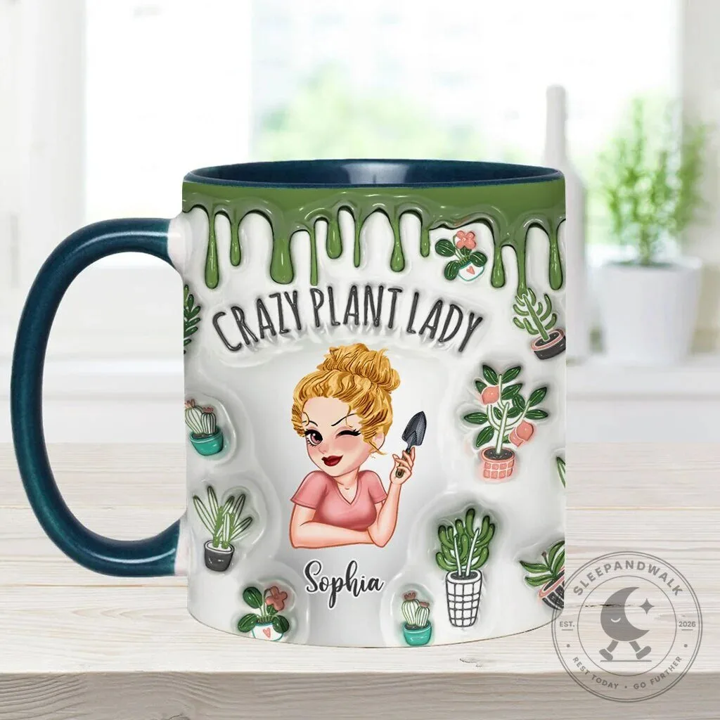 Crazy Plant Lady Personalized Gardening Coffee Mug for Women 13 Crazy Plant Lady Personalized Gardening Coffee Mug for Women