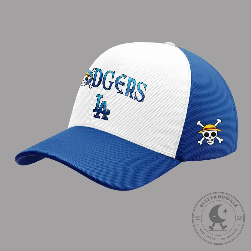 Los Angeles Dodgers One Piece Monkey D. Luffy Baseball Jersey 8 Los Angeles Dodgers One Piece Monkey D. Luffy Baseball Jersey