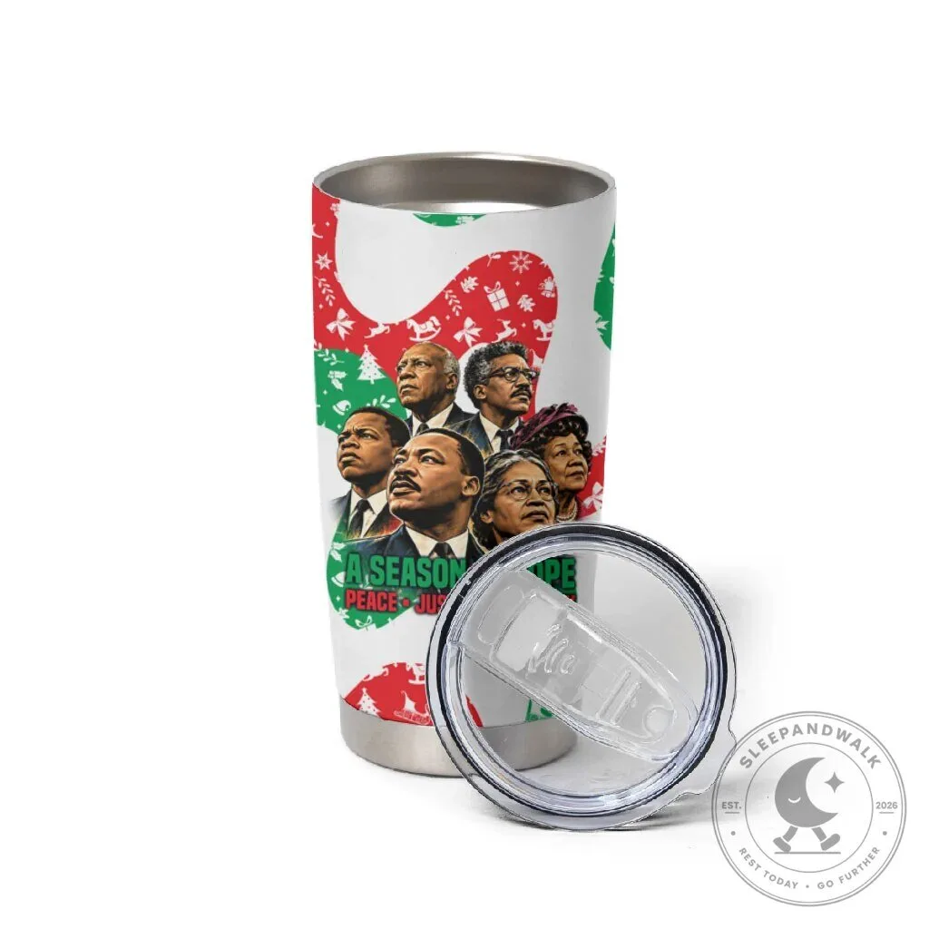 Civil Rights Leaders Christmas Holiday Season of Hope Tumbler Cup 10 Civil Rights Leaders Christmas Holiday Season of Hope Tumbler Cup