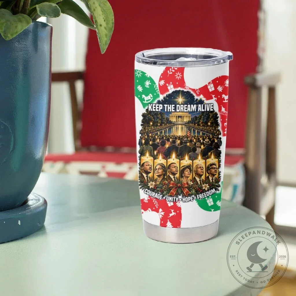 Civil Rights Leaders Christmas Holiday Season of Hope Tumbler Cup 12 Civil Rights Leaders Christmas Holiday Season of Hope Tumbler Cup