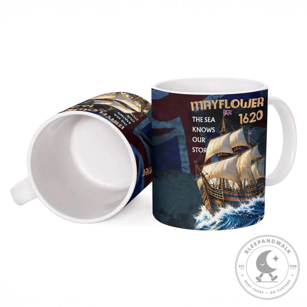 Mayflower 1620 Ship Vintage Nautical Ocean Waves Art Ceramic Coffee Mug 9 Mayflower 1620 Ship Vintage Nautical Ocean Waves Art Ceramic Coffee Mug