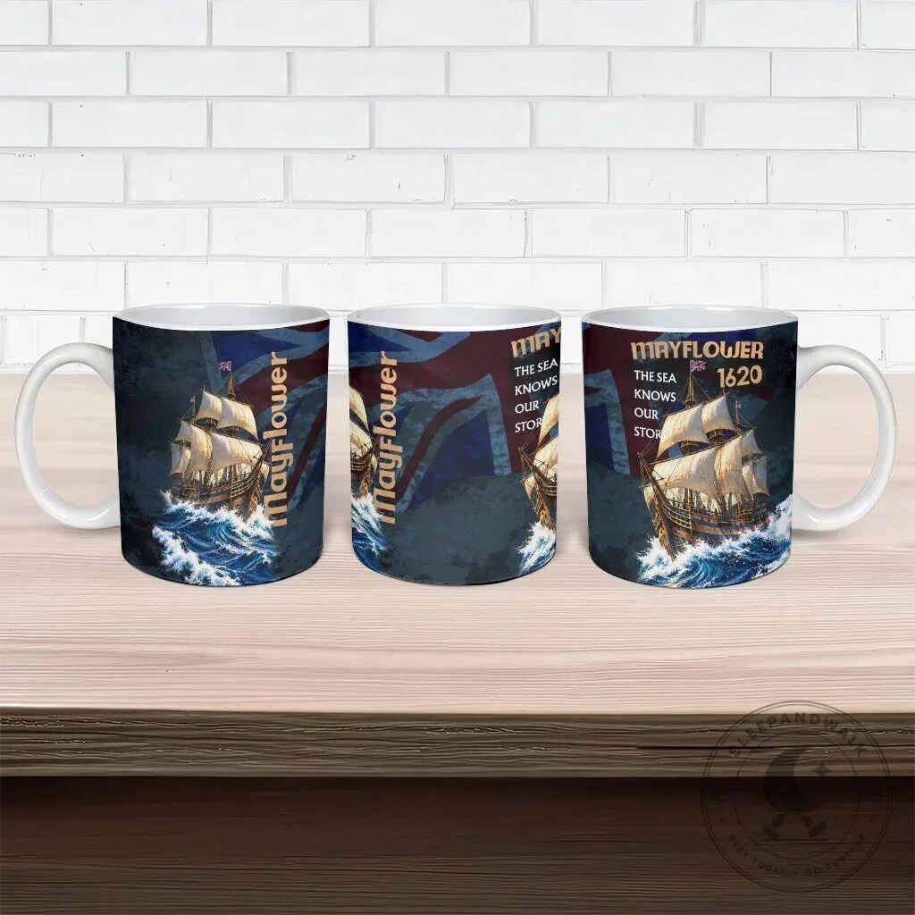 Mayflower 1620 Ship Vintage Nautical Ocean Waves Art Ceramic Coffee Mug 11 Mayflower 1620 Ship Vintage Nautical Ocean Waves Art Ceramic Coffee Mug