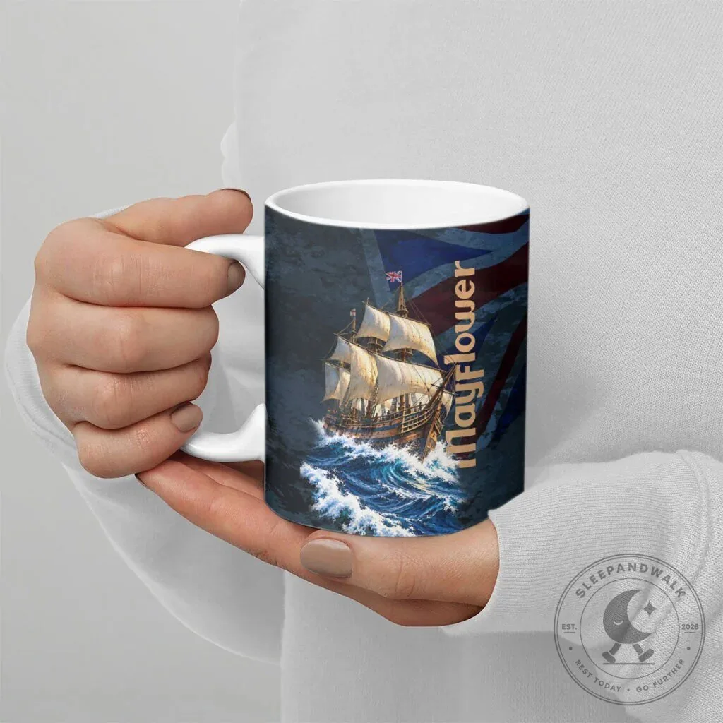 Mayflower 1620 Ship Vintage Nautical Ocean Waves Art Ceramic Coffee Mug 13 Mayflower 1620 Ship Vintage Nautical Ocean Waves Art Ceramic Coffee Mug