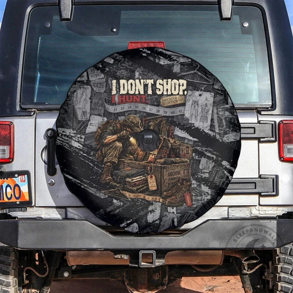 Archive Hunter I Don't Shop I Hunt Vintage Streetwear Grunge Spare Tire Cover 7 Archive Hunter I Don