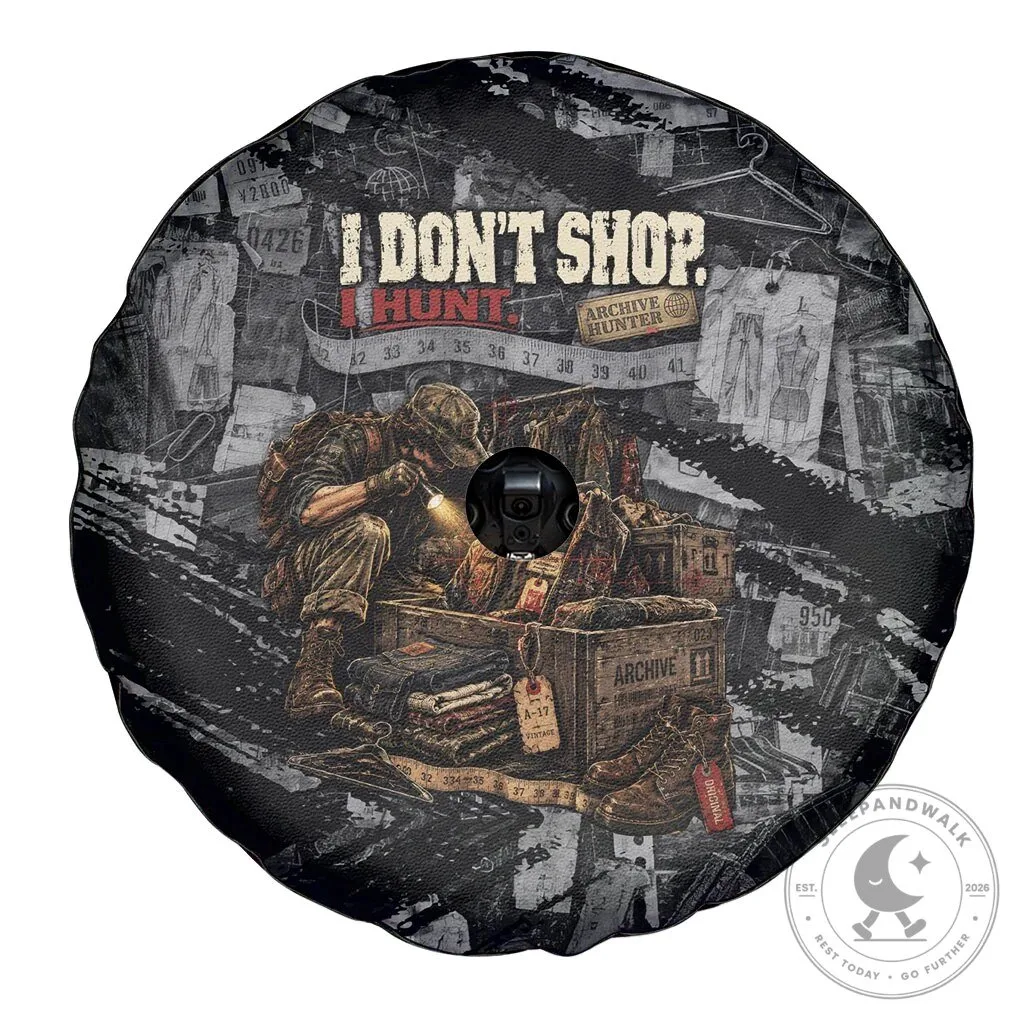 Archive Hunter I Don't Shop I Hunt Vintage Streetwear Grunge Spare Tire Cover 10 Archive Hunter I Don