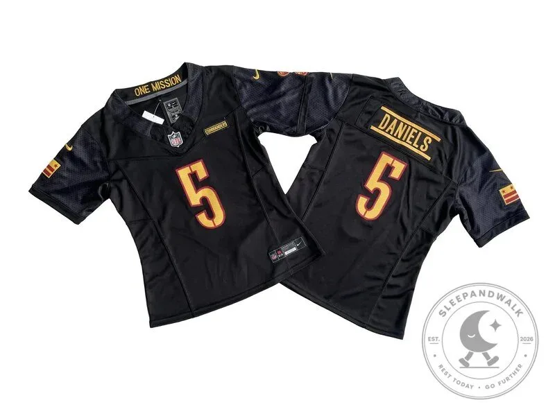Washington Commanders Sam Howell Women's Black Football Jersey