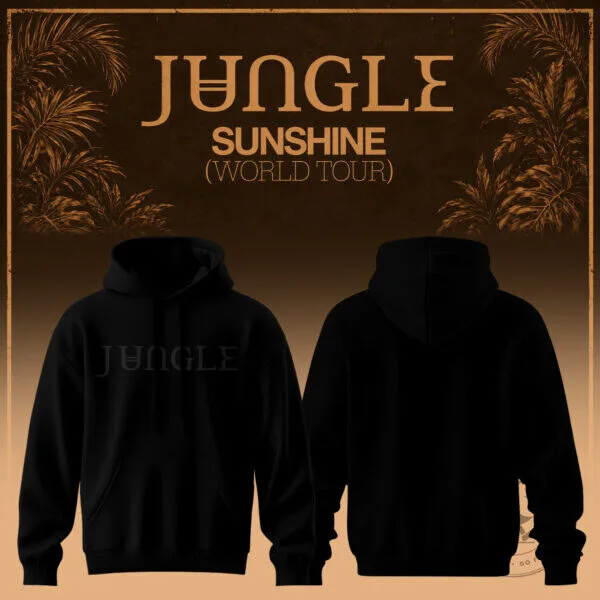 Jungle Sunshine World Tour Black Pullover Hoodie 7 Jungle Sunshine World Tour Black Pullover Hoodie