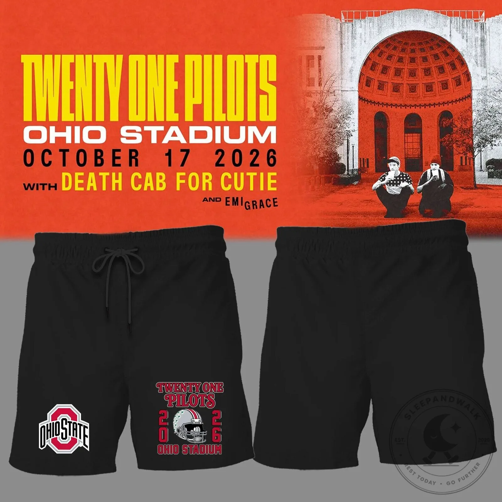 Twenty One Pilots Ohio Stadium Concert October 2026 Black Graphic T-Shirt 13 Twenty One Pilots Ohio Stadium Concert October 2026 Black Graphic T-Shirt