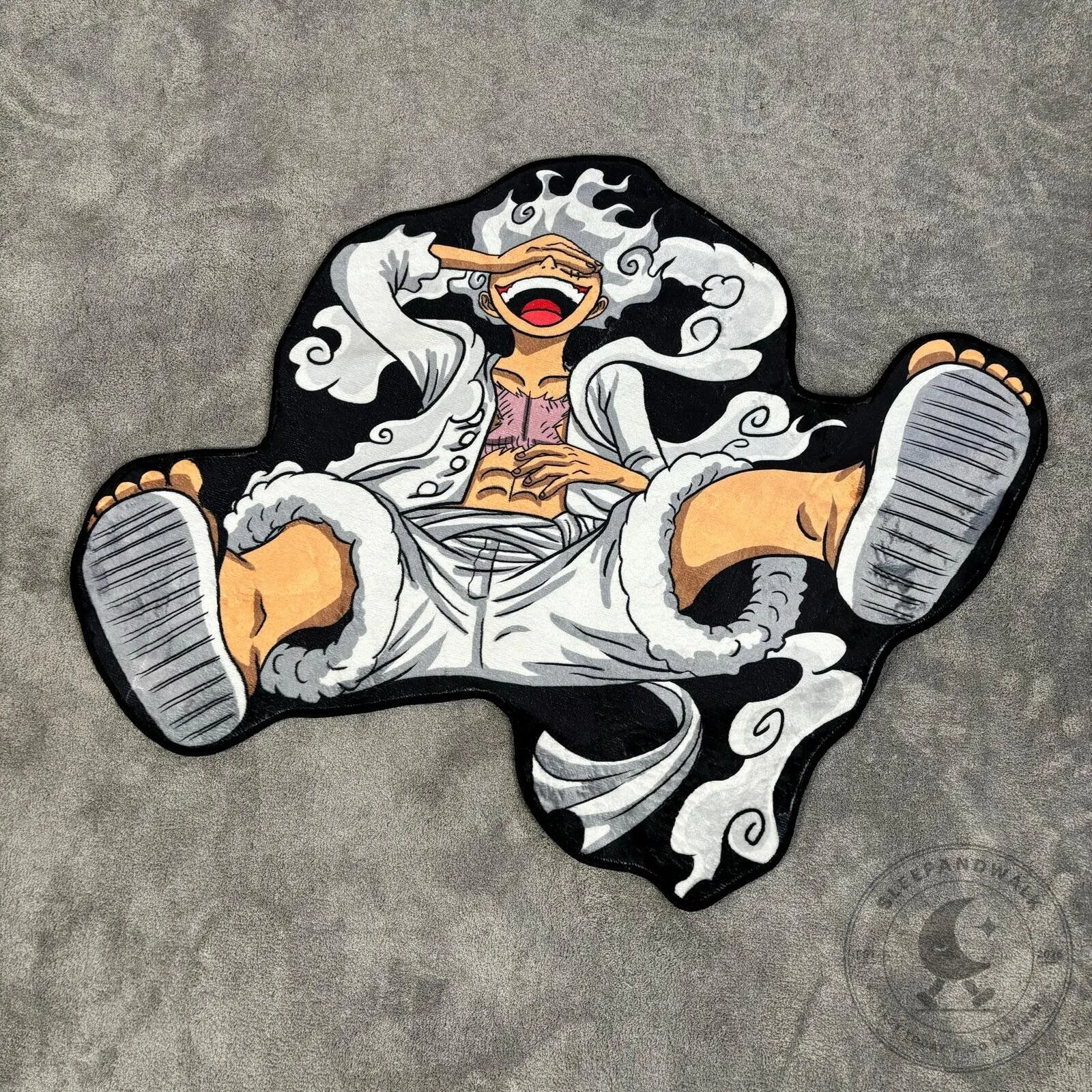 Monkey D. Luffy Gear 5 One Piece Anime Character Area Rug