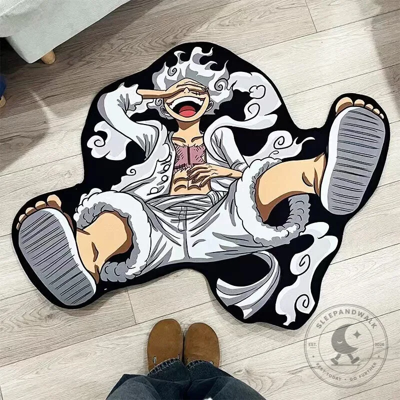 Monkey D. Luffy Gear 5 One Piece Anime Character Area Rug 6 Monkey D. Luffy Gear 5 One Piece Anime Character Area Rug
