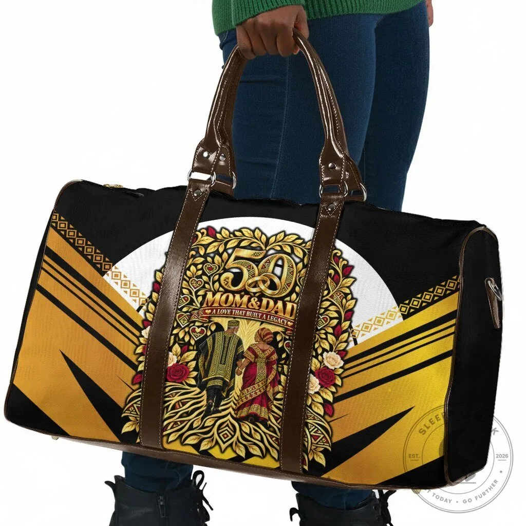 African 50th Wedding Anniversary Mom and Dad Travel Bag 9 African 50th Wedding Anniversary Mom and Dad Travel Bag