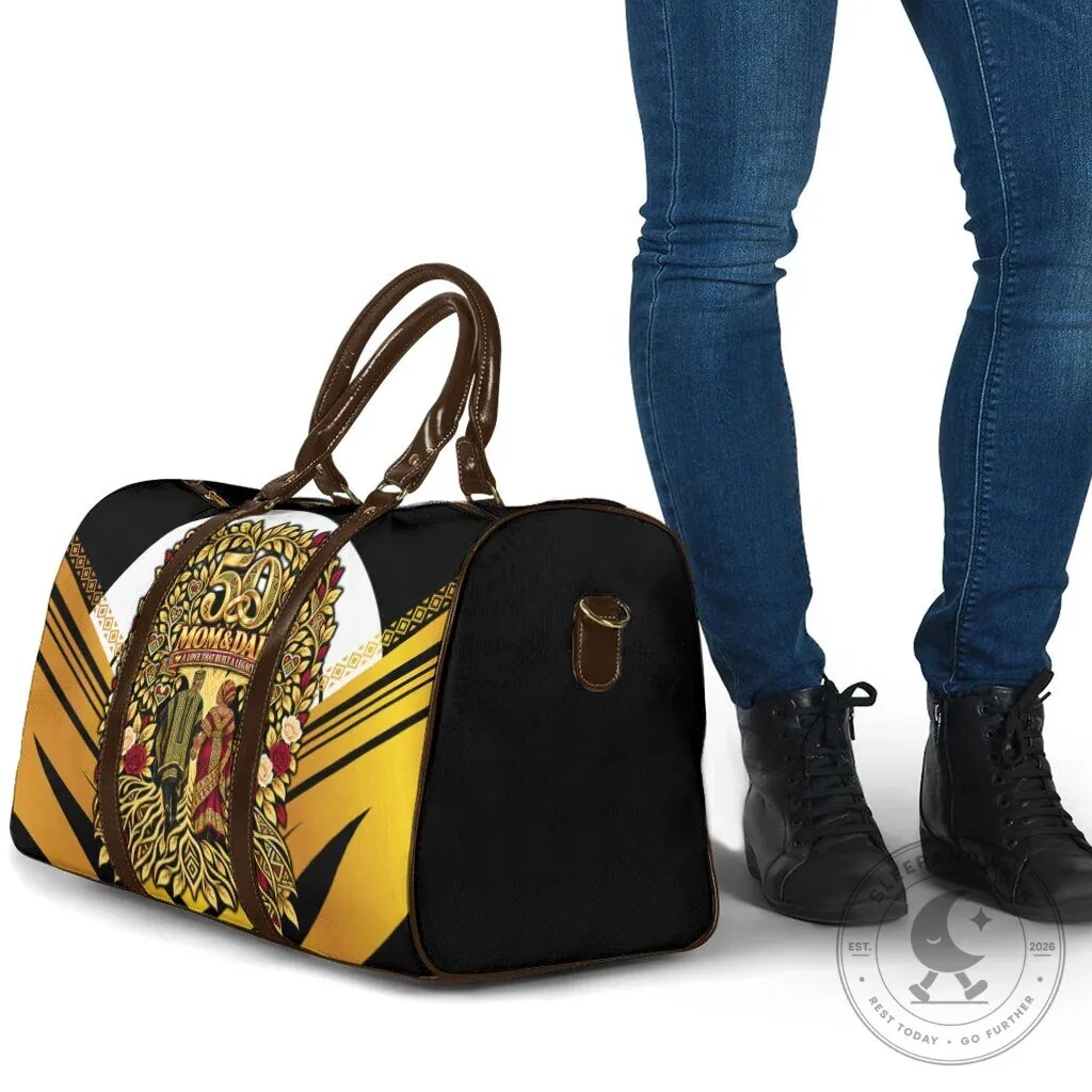 African 50th Wedding Anniversary Mom and Dad Travel Bag 10 African 50th Wedding Anniversary Mom and Dad Travel Bag