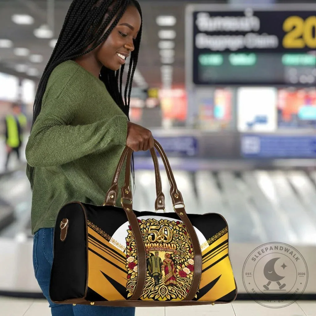 African 50th Wedding Anniversary Mom and Dad Travel Bag 13 African 50th Wedding Anniversary Mom and Dad Travel Bag