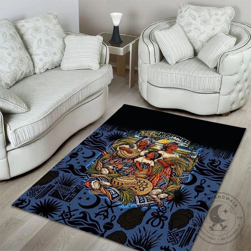 Gullah Geechee African American Sweetgrass Basket Coastal Area Rug 10 Gullah Geechee African American Sweetgrass Basket Coastal Area Rug