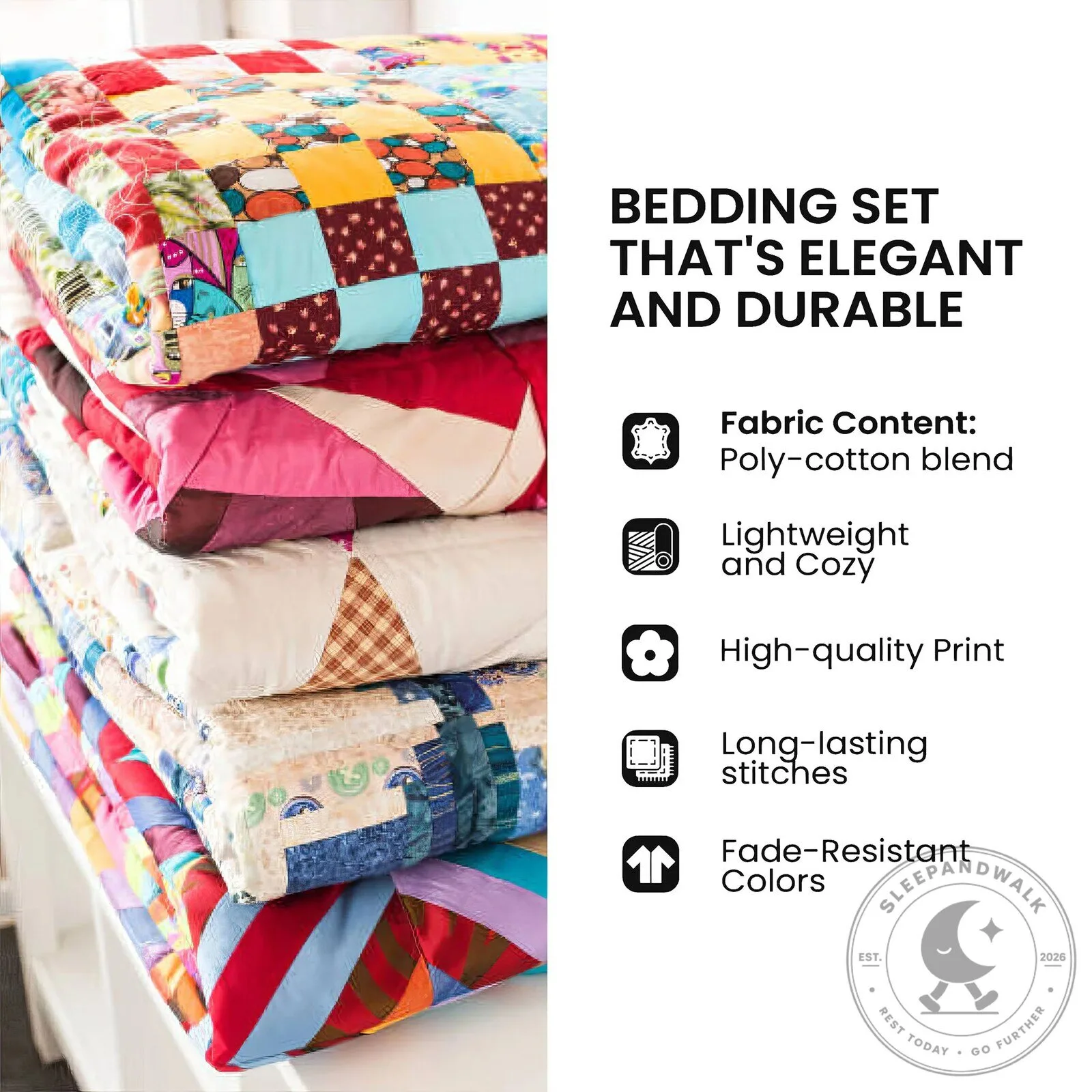 Rustic Black Bear Forest Sunset Patchwork Quilted Bedding Set 9 Rustic Black Bear Forest Sunset Patchwork Quilted Bedding Set