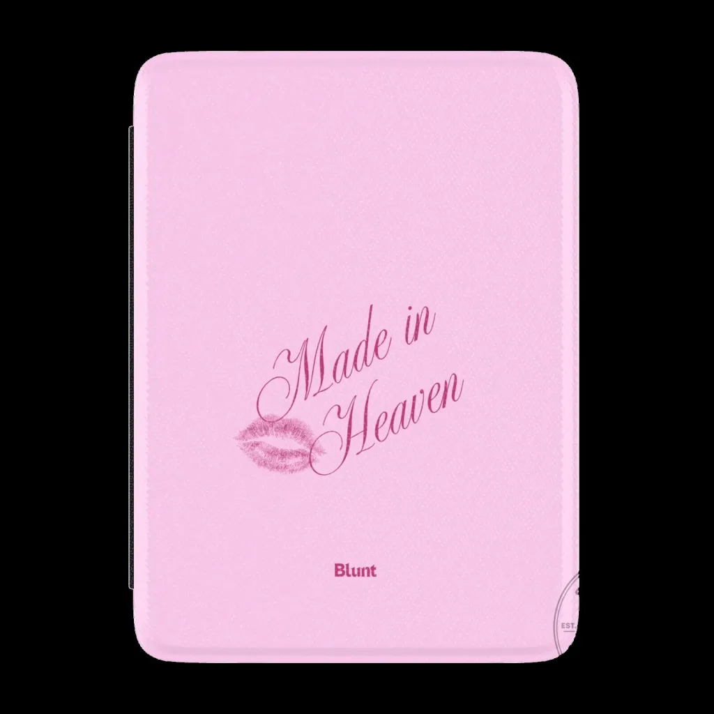 Made in Heaven Pink Kiss Lips Blunt Kindle Case Made in Heaven Pink Kiss Lips Blunt Kindle Case
